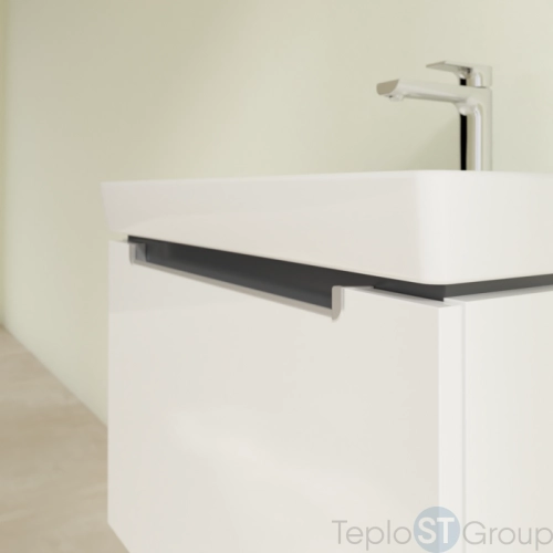 Тумба под раковину Villeroy & Boch Subway 2.0 637 x 420 x 454 mm A68800DH 1 выдвижной ящик, Glossy White - купить с доставкой по России фото 7