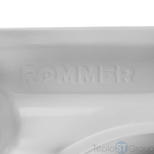 Rommer Profi 500 (AL500-80-80-100) Profi 500 (AL500-80-80-100) 6 секции радиатор алюминиевый (RAL9016) - купить с доставкой по России фото 6