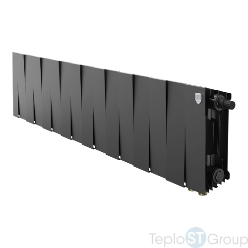 Радиатор Royal Thermo PianoForte 200 /Noir Sable - 16 секц. VDR - купить оптом у дилера TeploSTGroup по всей России ✅ ☎ 8 (800) 600-96-13