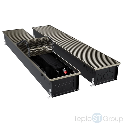 Конвектор внутрипольный Royal Thermo ATRIUM TURBO-150/250/2500-DG-U-DB - купить оптом с доставкой по России
