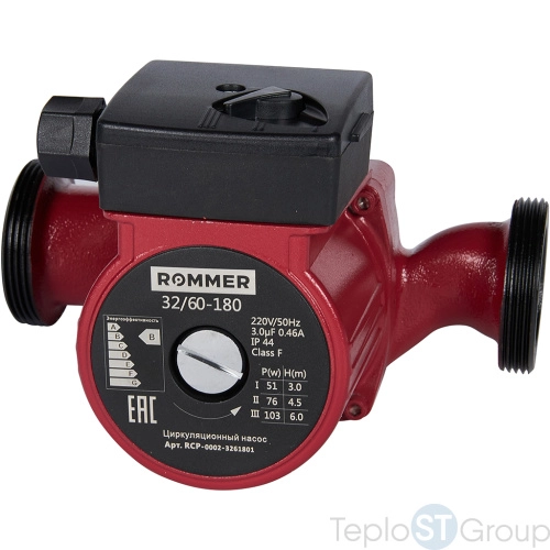 Циркуляционный насос Rommer 32/60-180 - купить оптом с доставкой по России