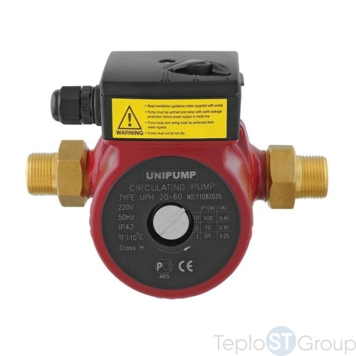 Циркуляционный насос ГВС UNIPUMP UPH 20-60 130 - купить с доставкой по России