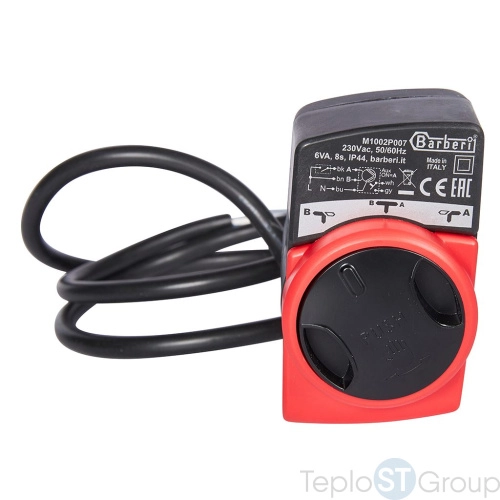 Stout SVM-0170-300020 Stout 3-Ходовой зональный клапан, сервопривод 230V, с кабелем 1м,, НР 3/4" - купить оптом с доставкой по России фото 7