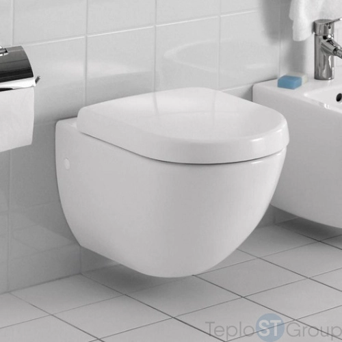 Подвесной унитаз Villeroy & Boch Subway  660010R1 - купить с доставкой по России фото 6