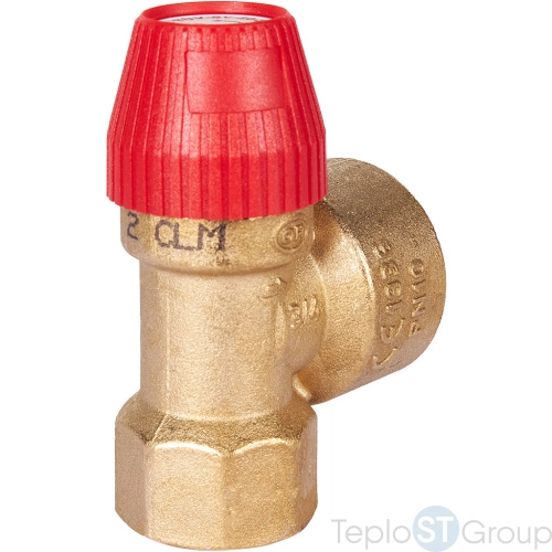 Stout SVS-0010-003020 Stout Клапан предохранительный для отопления 30 x 3/4 (477.232) - купить оптом с доставкой по России фото 2