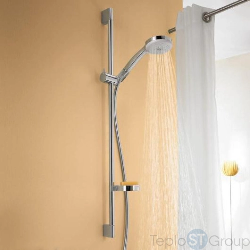 Душевой гарнитур Multi/Unica’C 0,90 м, ½’ Hansgrohe Croma 100 27774000, хром - купить оптом у дилера TeploSTGroup по всей России ✅ ☎ 8 (800) 600-96-13 фото 2