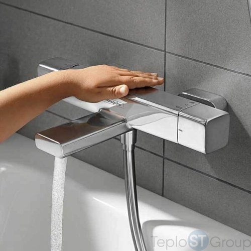 Термостат для ванны Hansgrohe Ecostat E 15774000 - купить оптом у дилера TeploSTGroup по всей России ✅ ☎ 8 (800) 600-96-13 фото 5