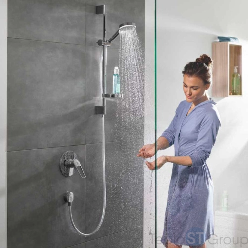 Смеситель для душа Hansgrohe Novus Loop 71365000 (внешняя часть) - купить с доставкой по России фото 2