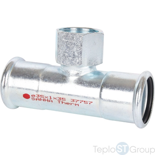 Sanha 124130G351 Sanha 24130G SANHA-Therm тройник ВПр-ВР-ВПр, 35x1x35 - купить с доставкой по России