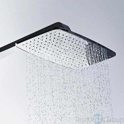 Душевая стойка для ванны Hansgrohe Raindance Select E 360 27113400 Showerpipe, белый/хром - купить с доставкой по России фото 6