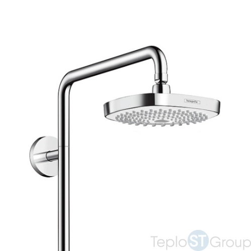 Душевая стойка Hansgrohe Croma Select E 180 27258400 с однорычажным смесителем, белый/хром - купить с доставкой по России фото 2