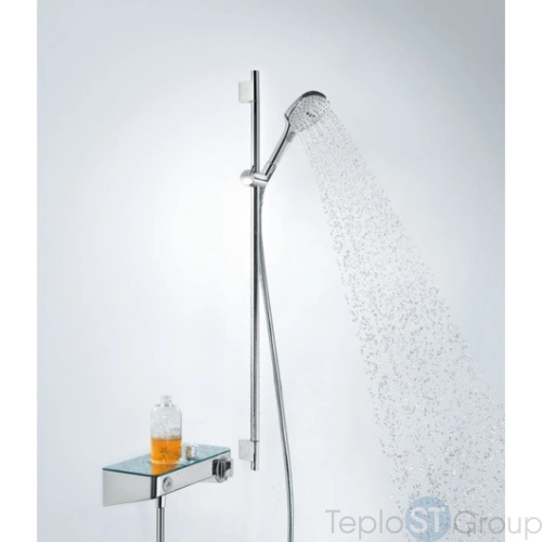 Душевой гарнитур Hansgrohe Raindance Select 26621000 хром - купить оптом у дилера TeploSTGroup по всей России ✅ ☎ 8 (800) 600-96-13 фото 8