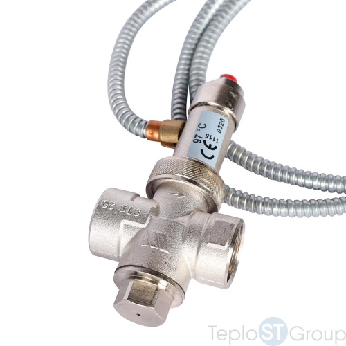 Stout Термоклапан для твердотопливных котлов 1/2", капиляр, 1300 мм. - купить оптом с доставкой по России фото 3