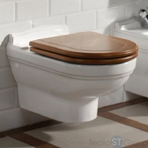 Подвесной унитаз Villeroy & Boch Hommage  6661B0R1 - купить с доставкой по России фото 4