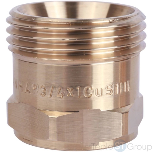 Sanha 4340g сгон ВП-ВР, бронза, самоуплотняющийся 22x3/4, для медных труб под пайку - купить оптом с доставкой по России фото 6