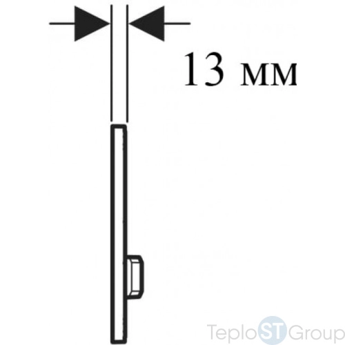 Смывная клавиша GEBERIT Sigma 50 New 115.788.SD.2 - купить оптом у дилера TeploSTGroup по всей России ✅ ☎ 8 (800) 600-96-13 фото 3