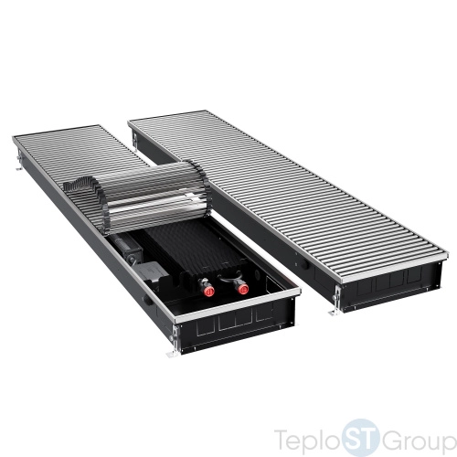 Конвектор внутрипольный Royal Thermo ATRIUM TURBO-90/300/2100-DG-U-NA - купить оптом с доставкой по России