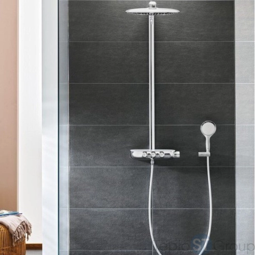 Душевая система Grohe Rainshower System SmartControl 26250LS0 - купить с доставкой по России фото 3