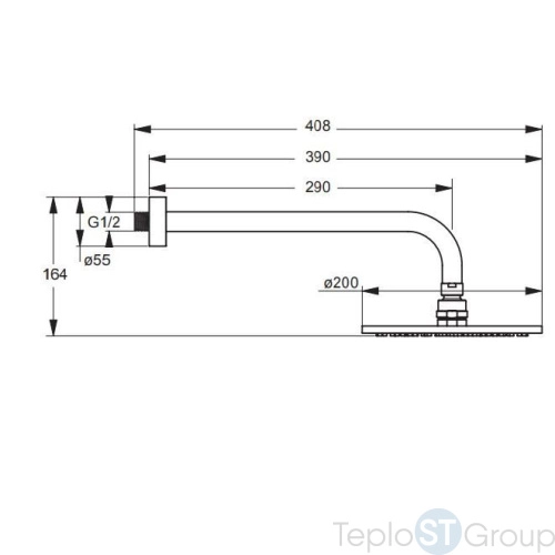 Душевой комплект 4 в 1 Ideal Standard Ceraflex BC447AA - купить с доставкой по России фото 3