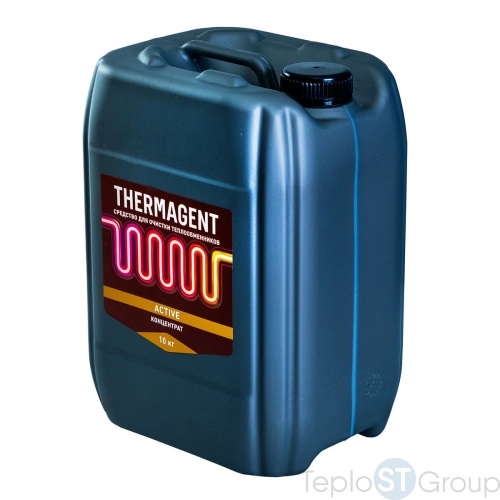 Средство для промывки теплообменников и систем THERMAGENT Active 10кг - купить оптом с доставкой по России фото 2