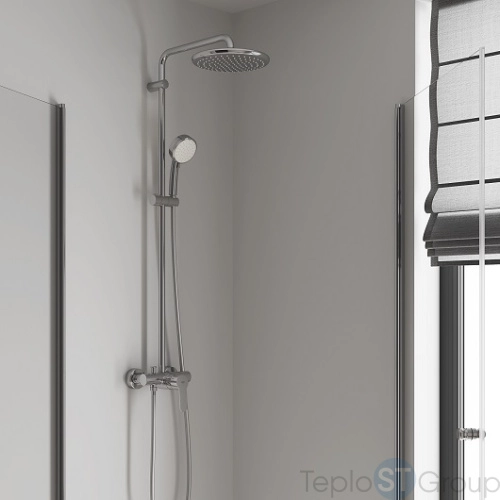 Душевая система GROHE Tempesta Cosmopolitan 250 CUBE 26673000 хром - купить оптом у дилера TeploSTGroup по всей России ✅ ☎ 8 (800) 600-96-13 фото 2