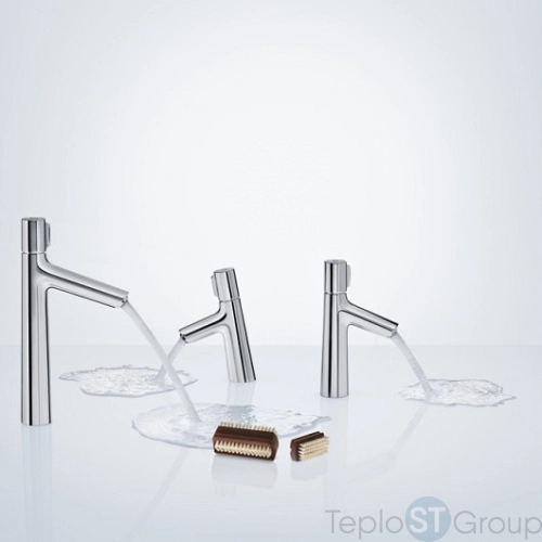 Смеситель для раковины Hansgrohe Talis Select S 80 72041000 без донного клапана - купить оптом у дилера TeploSTGroup по всей России ✅ ☎ 8 (800) 600-96-13 фото 4