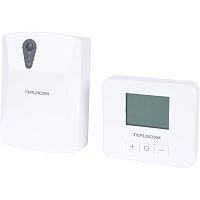 Teplocom Термостат комнатный Teplocom TS-2AA/3A-RF, беспроводной, реле 250В, 3А - купить с доставкой по России