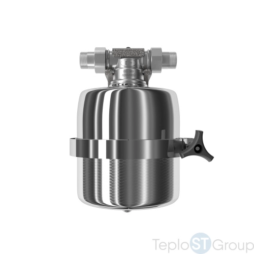Фильтр магистральный корпус Аквафор Викинг Мини 10"BB 3/4" нерж. сталь для горячей и холодной воды хром 101129 - купить оптом с доставкой по России