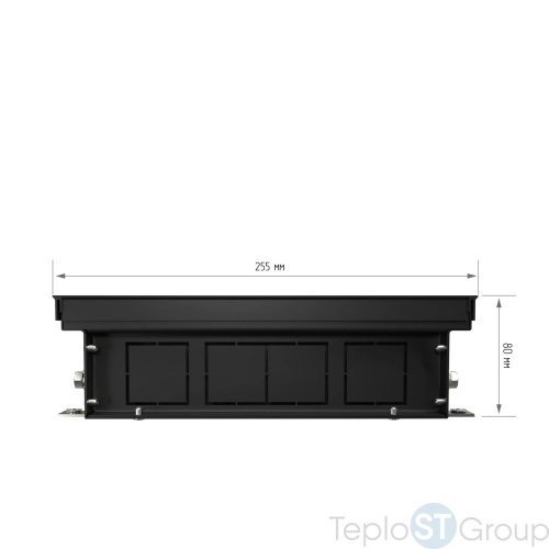 Конвектор внутрипольный Royal Thermo ATRIUM TURBO-80/250/2700-DG-U-DB - купить оптом с доставкой по России фото 5