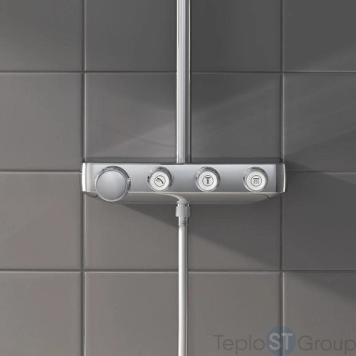 Душевая система Grohe Euphoria SmartControl 310 Duo 26507000 - купить с доставкой по России фото 6