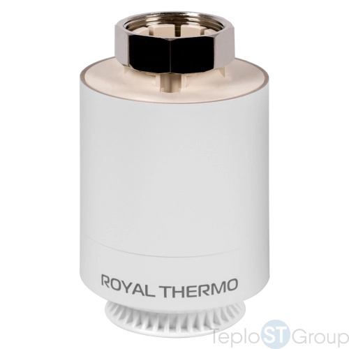 Термостат радиаторный электронный Royal Thermo Smart Heat, белый - купить с доставкой по России фото 2