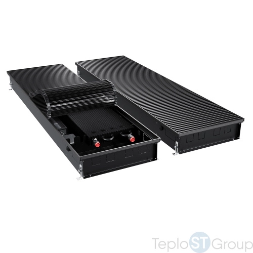 Конвектор внутрипольный Royal Thermo ATRIUM TURBO-110/400/2900-DG-U-BL - купить оптом с доставкой по России