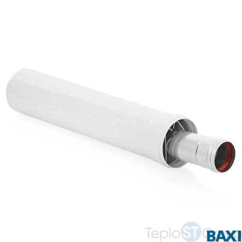 Коаксиальное удлинение Baxi 60/100 мм, длина 500 мм(арт. KHG71410391) - купить оптом у дилера TeploSTGroup по всей России ✅ ☎ 8 (800) 600-96-13