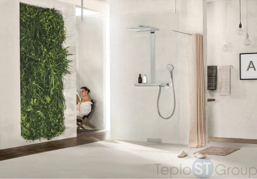 Душевая система Hansgrohe Rainmaker Select 460 3jet Showerpipe 27106400 - купить с доставкой по России фото 4