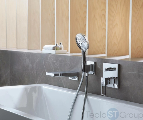 Смеситель для ванны Hansgrohe Metropol (внешняя часть) 74545000 - купить оптом у дилера TeploSTGroup по всей России ✅ ☎ 8 (800) 600-96-13 фото 4