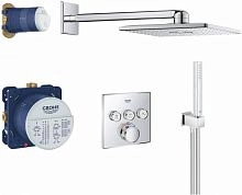 Душевой комплект Grohe Grohtherm SmartControl 34706000 - купить с доставкой по России