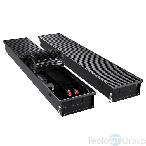 Конвектор внутрипольный Royal Thermo ATRIUM TURBO-110/250/2000-DG-U-BL - купить оптом с доставкой по России
