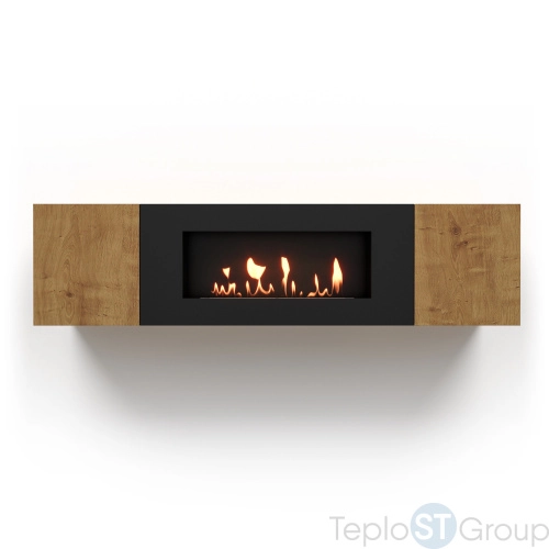 Тумба с биокамином Firelight BFP-P1600 дуб вотан - купить оптом с доставкой по России фото 2
