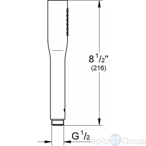 Ручной душ Grohe Euphoria Cosmopolitan 27400000 - купить оптом у дилера TeploSTGroup по всей России ✅ ☎ 8 (800) 600-96-13 фото 3