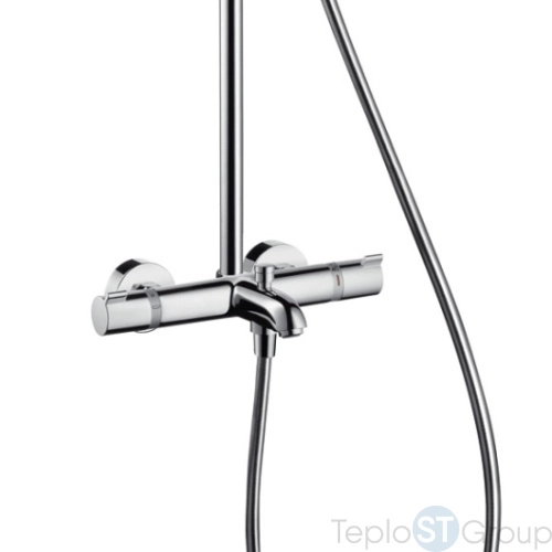 Душевая система для ванны Hansgrohe Raindance Select S240 Showerpipe 27117000 - купить с доставкой по России фото 6