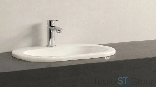 Раковина встраиваемая Villeroy & Boch O.Novo 60 41615601 белая - купить оптом с доставкой по России фото 4