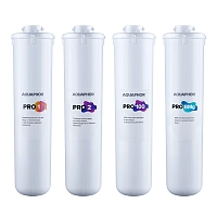 Комплект картриджей для фильтра с краном питьевой воды Аквафор Pro1-Pro2-Pro100-ProBMg Морион DWM-102S Pro / DWM-202S Pro для мягкой и жёсткой воды 51 - купить оптом с доставкой по России