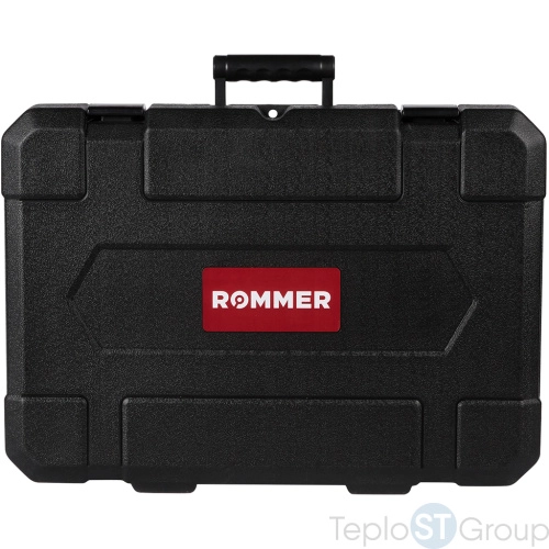 Rommer RPT-0001-012108 Rommer Набор пресс-инструмента (пресс-инструмент, 2 аккумулятора 4.0 Ач, зарядное устройство, пластиковый чемодан) - купить с доставкой по России фото 6