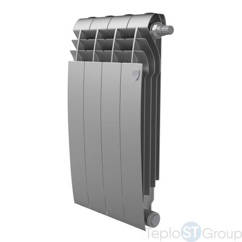 Радиатор Royal Thermo BiLiner 500 Silver Satin VR80 - 4 секц. - купить оптом с доставкой по России
