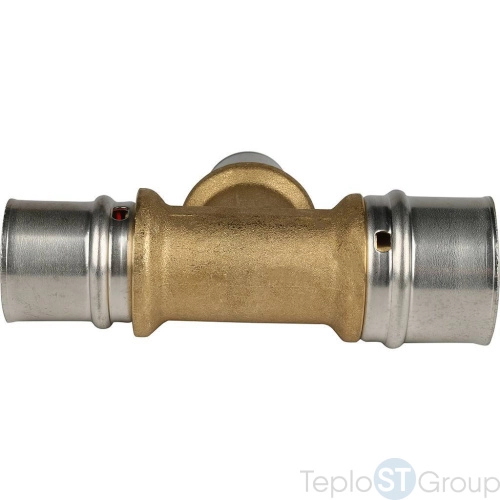 Stout Тройник переходной 32х20х26 для металлопластиковых труб прессовой - купить оптом с доставкой по России фото 3