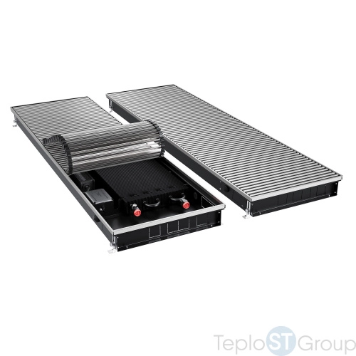 Конвектор внутрипольный Royal Thermo ATRIUM TURBO-80/400/2200-DG-U-NA - купить оптом с доставкой по России