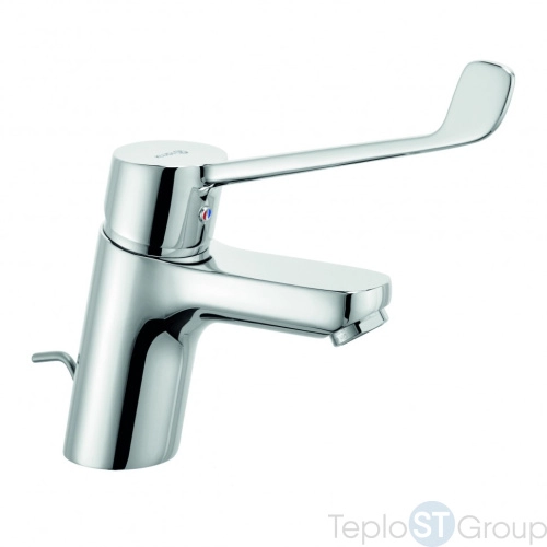 KLUDI PURE&EASY CARE Однорычажный смеситель на умывальник 70, c донным клапаном, арт. 372870565 - купить оптом с доставкой по России