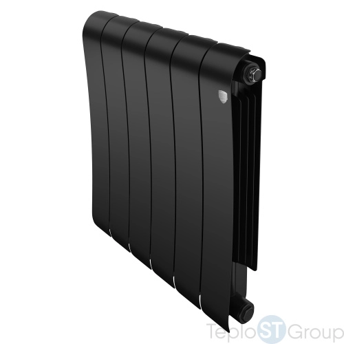 Радиатор биметаллический Royal Thermo Infinity 500 Noir Sable - 6 секц. - купить оптом с доставкой по России