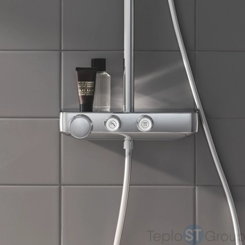 Душевая система с термостатом Grohe Euphoria SmartControl 260 Mono 26509000 - купить с доставкой по России фото 4