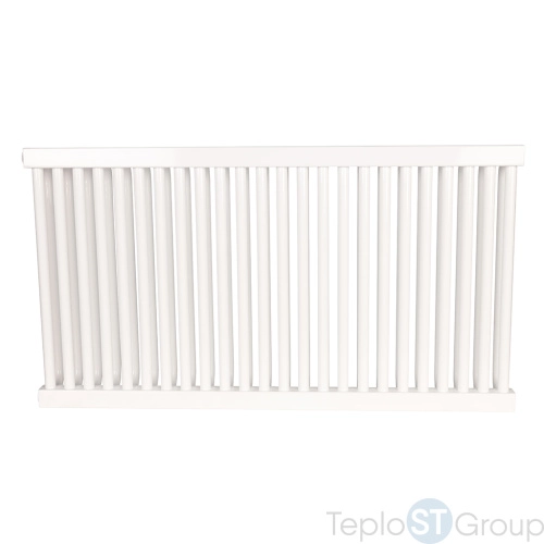 Rommer RST-205024-010 Rommer RST 2050/24 радиатор стальной 2 трубчатый боковое подключение RAL9016 - купить оптом с доставкой по России фото 5